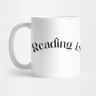 Reading Is My Therapy Mug